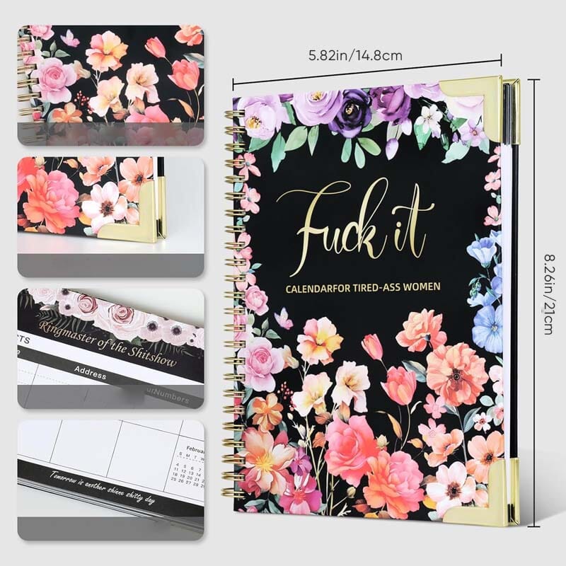 F*ck It 2025 Planner for Tired Women