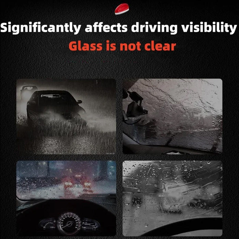 High-performance glass cleaner & oil film remover
