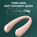 Portable neck fan