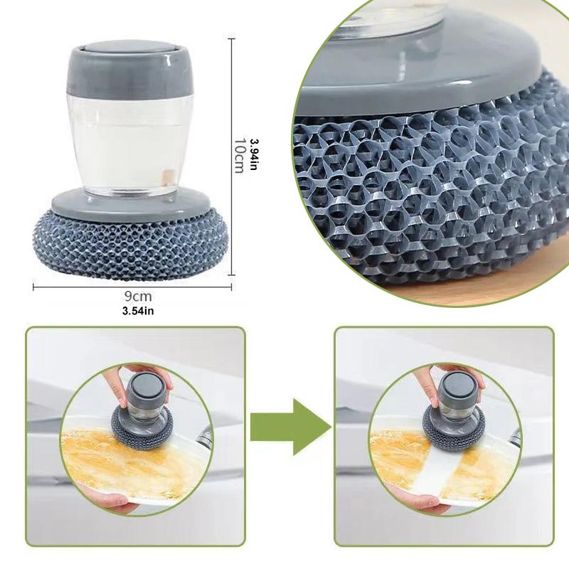 Kitchen Soap Dispenser Palm Brush