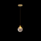 RayonsD’Or – Glass Ceiling Lamp for Elegant Atmosphere
