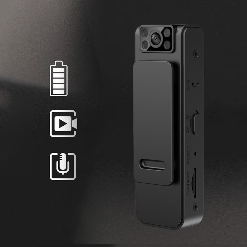 HD Camera with Magnetic Back Clip