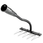 Weeding Rake | Ultra-Durable Steel Teeth & Ergonomic Handle for Effortless Garden Maintenance