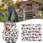 Multi-Pocket Eggs Harvest Working Aprons