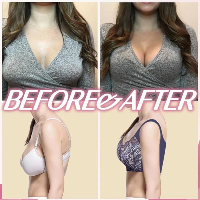 Thin Section Seamless Ring Gather Bra