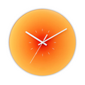 Decorative Glass Clock for Modern Interiors
