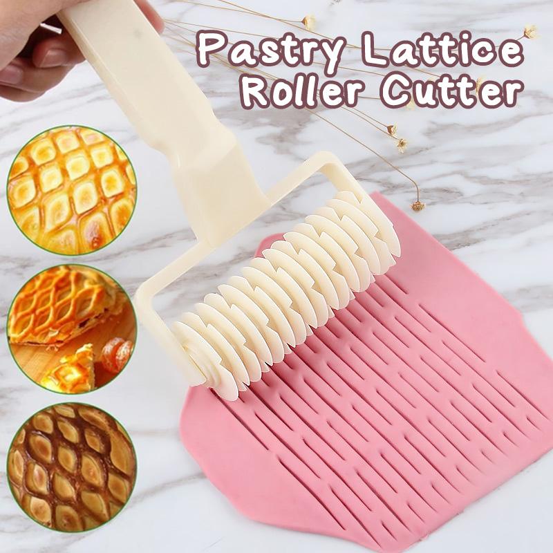 Pasta lattice roller cutter