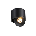 Minimalist LED Ceiling Lamp | 360° Rotatable Design