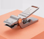 Croc-Inspired Nail Clipper - Big Mouth Stainless Steel