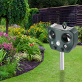 Effective Pest Repeller – Solar Ultrasonic Animal Deterrent for Garden