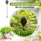 Retractable Hook, Plant Pulley for Garden Pots and Bird Feeders