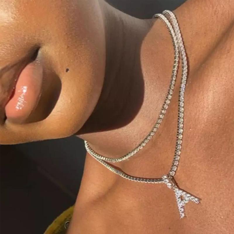 26 Letters Initial Necklace