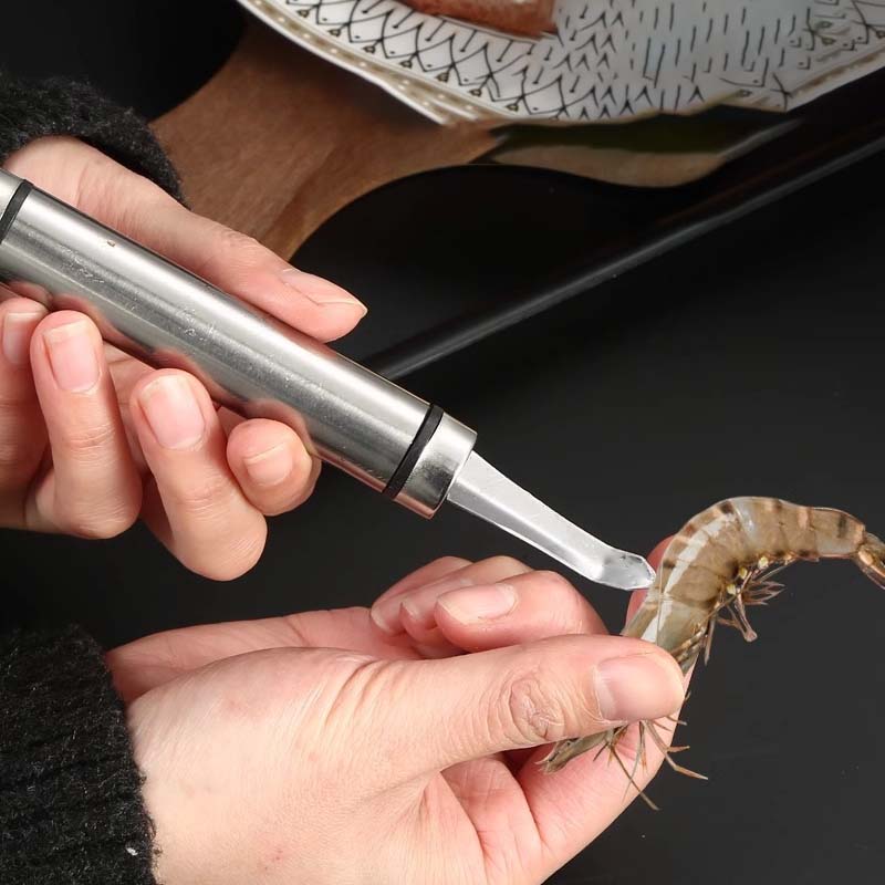 Stainless Steel Shrimp Deveining Tool
