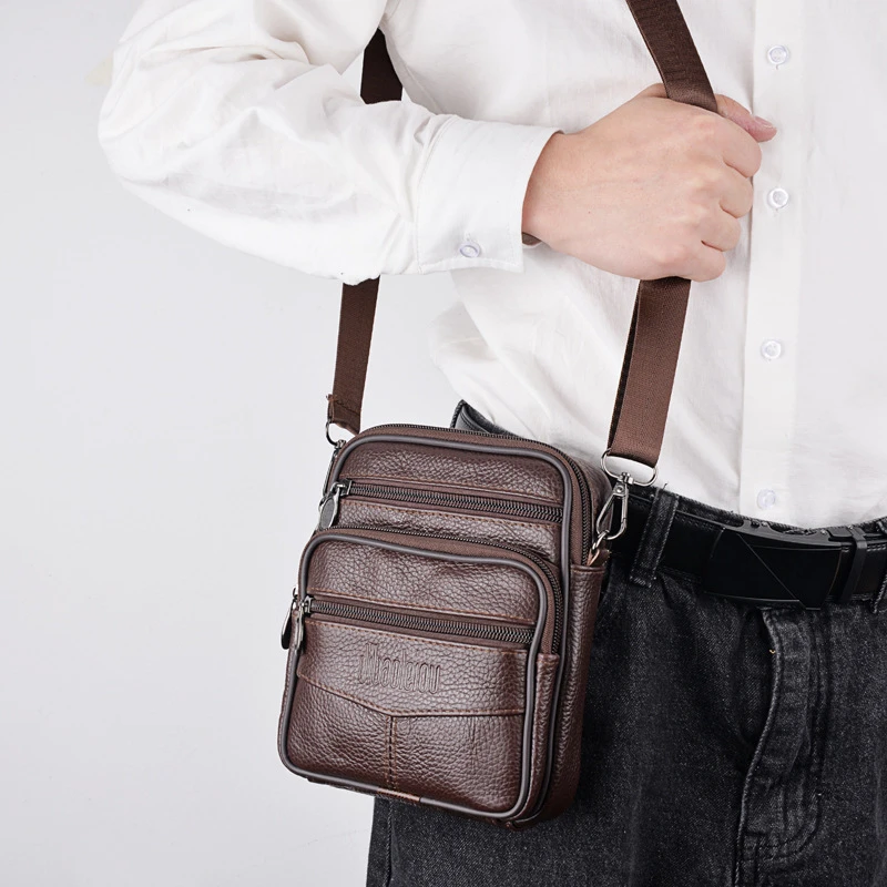 Men's multifunctional shoulder bag hip bag