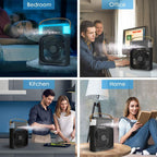3-in-1 Air Cooler Humidifier | Portable, Adjustable Fan Speeds & Ideal for Bedrooms, Offices & Small Spaces