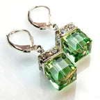 Seductive Green Peridot Earrings | Radiant Earrings for an Enchanting Look!