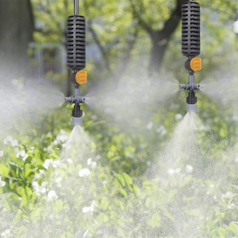 Rotatable Spray Nozzle with Multiple Spray Heads – Adjustable Irrigation for Garden Plants