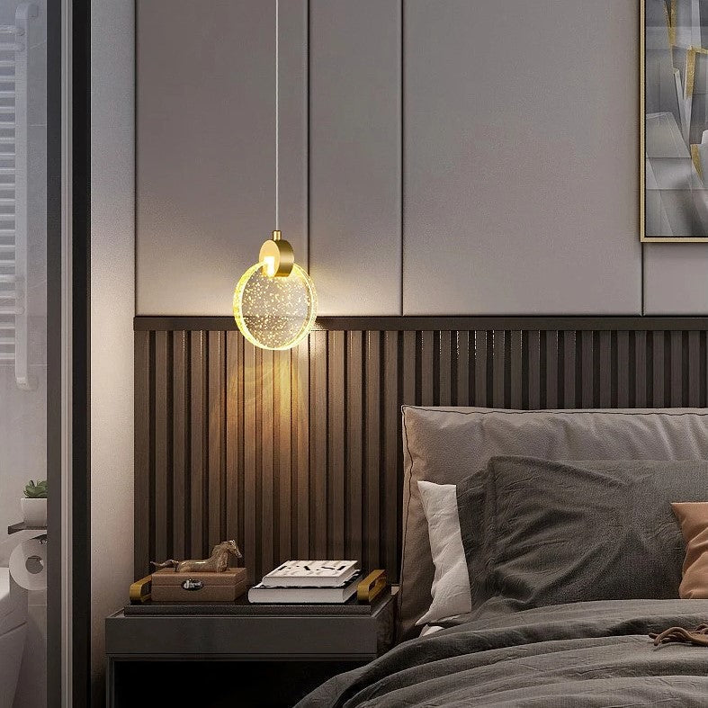 RayonsD’Or – Glass Ceiling Lamp for Elegant Atmosphere