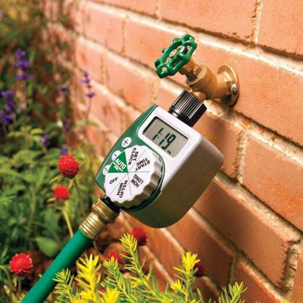 Digital irrigation control for garden – Automatic tap timer with LCD display