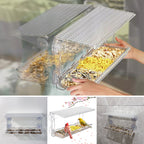 Outdoor Clear-Window-Suction-Cup-Birdhouse