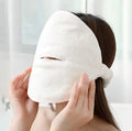 Moisturizing facial towel made of coral velvet