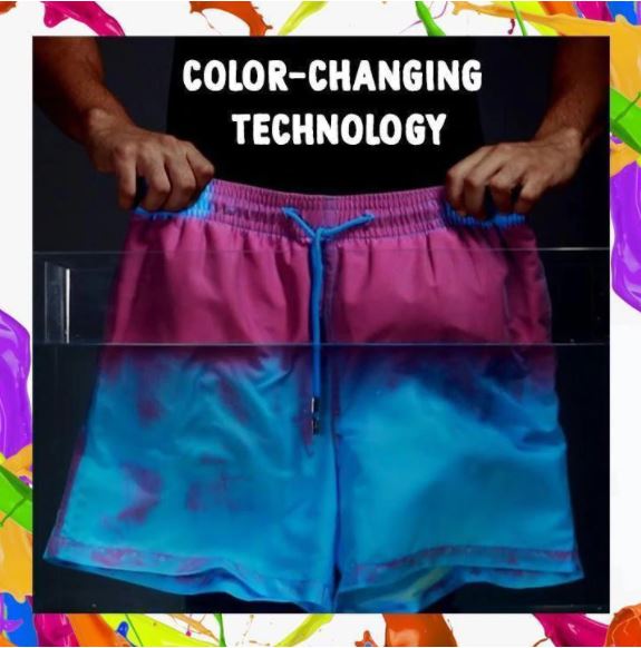 Color-changing Swim Shorts