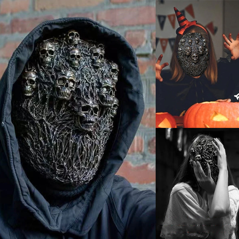 Halloween new Steam Skull Punk Mask