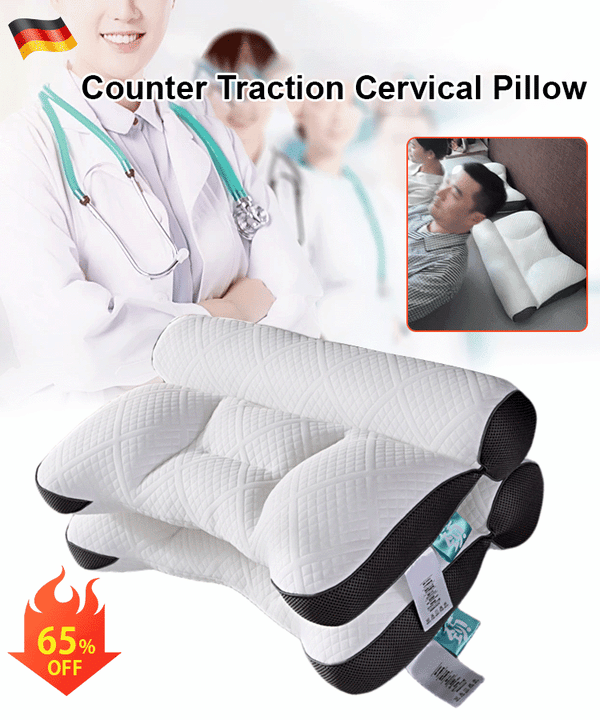 Sleep-improving neck pillow with comfort support of goose down