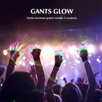 Leather Gloves Finger Lights 3 Colors 6 Modes