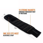 Magnetic Wristband with Strong Magnets