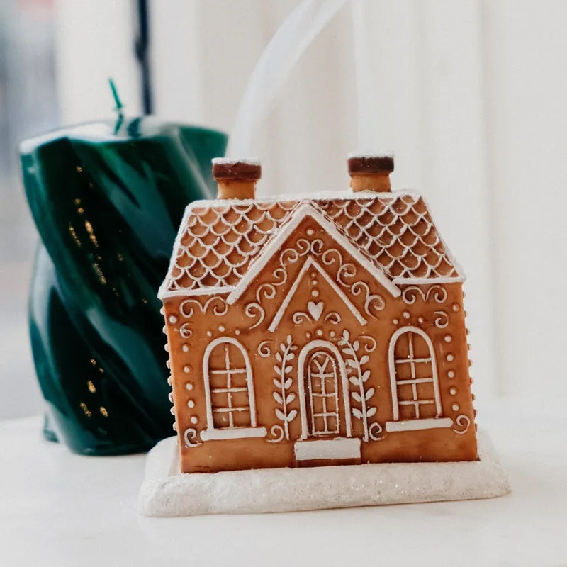 Gingerbread House Incense Holder