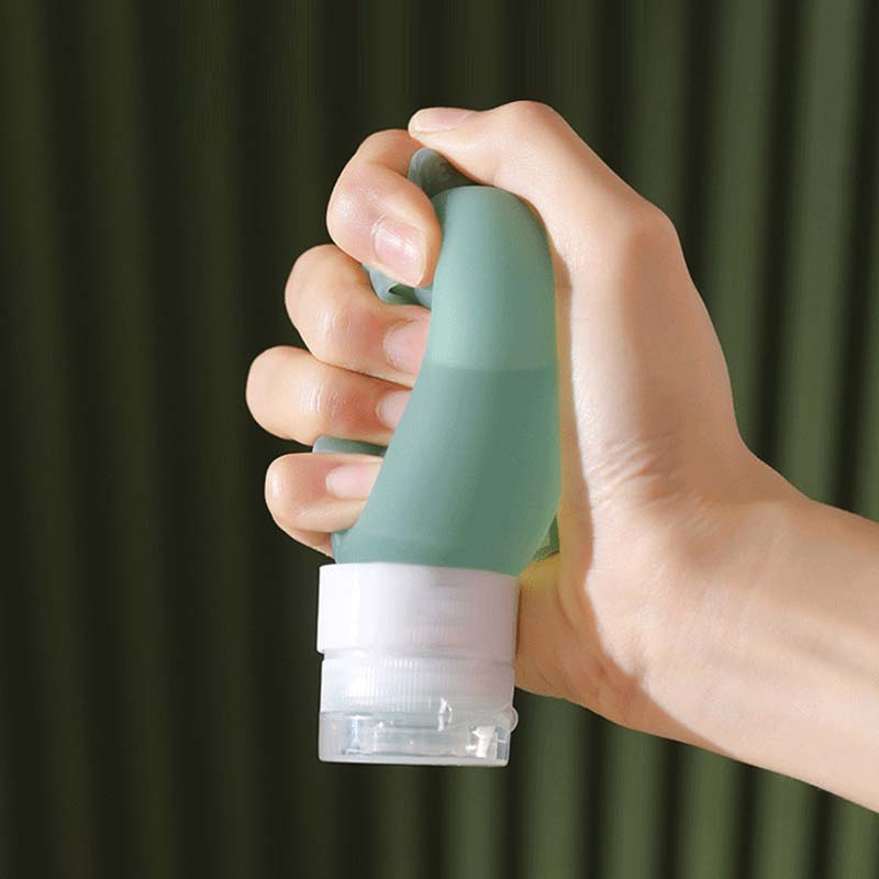 Portable Silicone Travel Bottle with Large Diameter