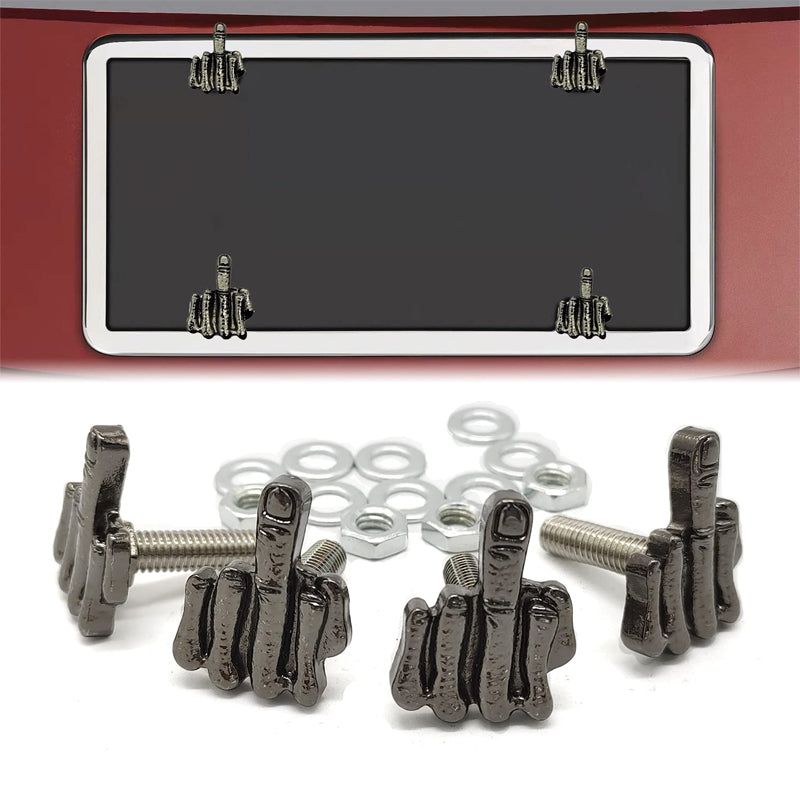 Funny Metal Finger Bolts (4 pieces)