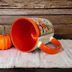 Pumpkin Coffee Mug with Ghost