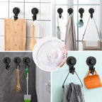 Rotatable suction cup hooks