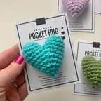 Crocheted Heart Bag Hug