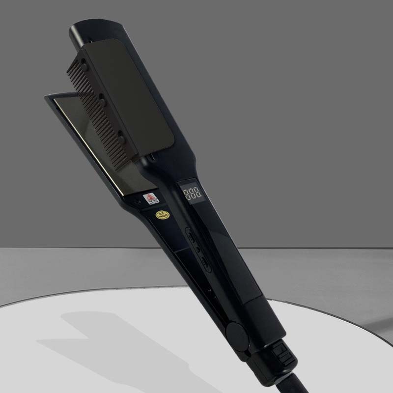 Hair Straightener Brush Attachment Comb