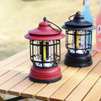 Portable multifunctional outdoor camping lamp