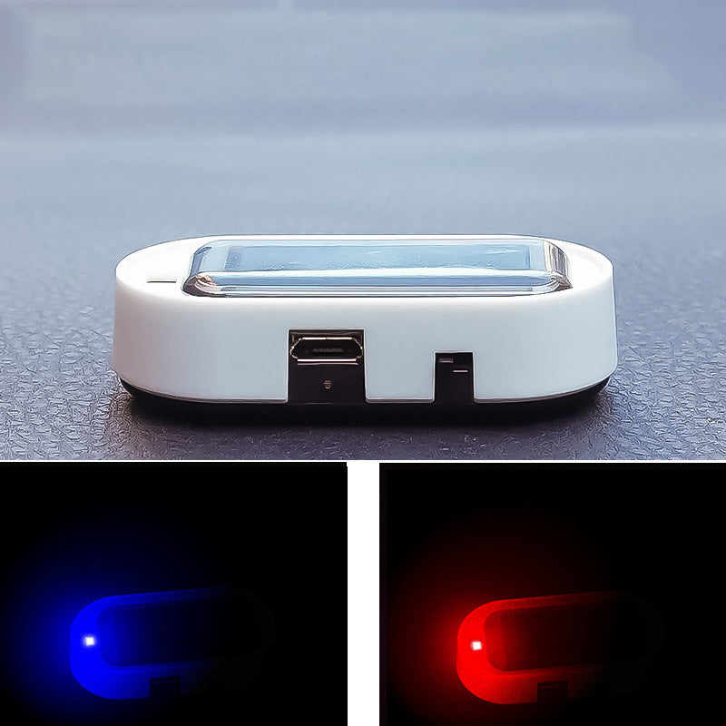 Solar LED Flash Car Alarm Simulator
