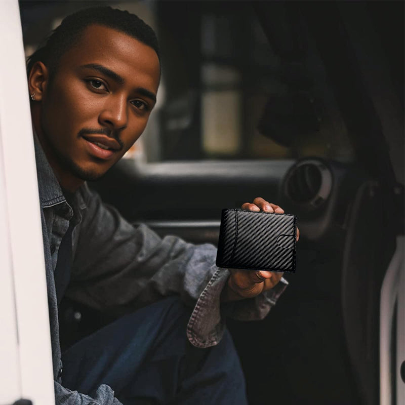 Genuine Leather Theft Protection Card Holder