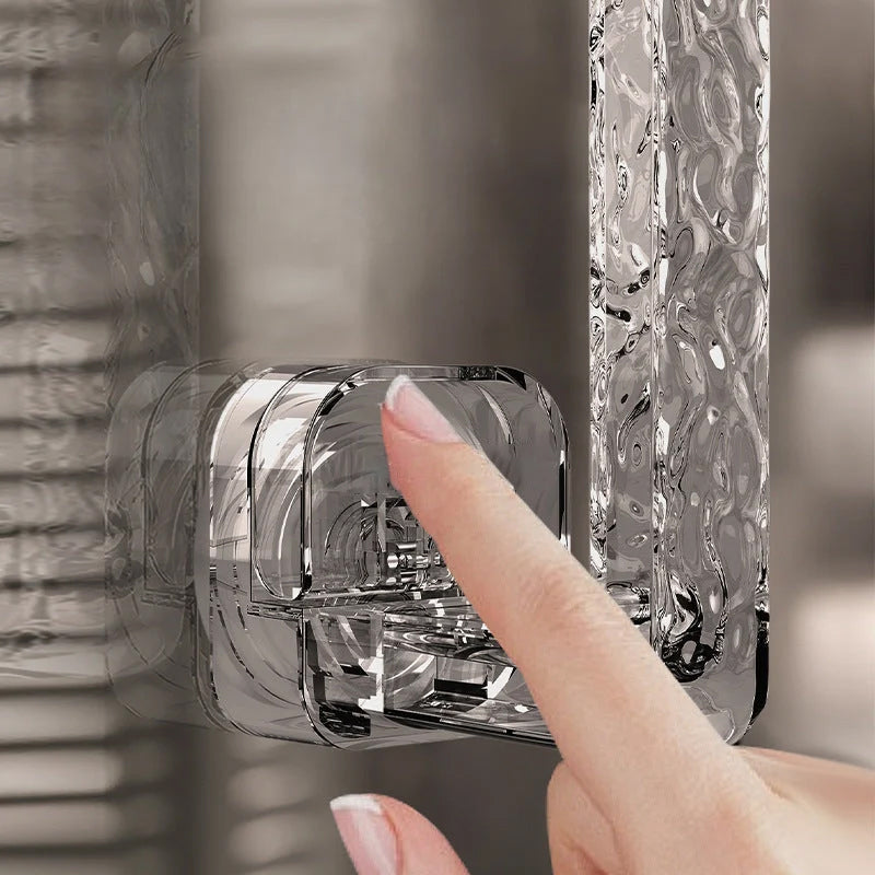 Transparent Ripple Multifunctional Suction Cup Handles