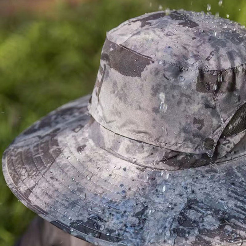Solar and USB Charging Fan Outdoor Fishing Hat