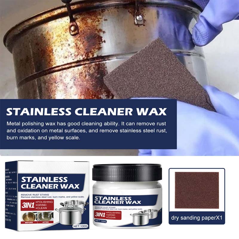 Magic Nano Stainless Steel Cleaning Paste Wax