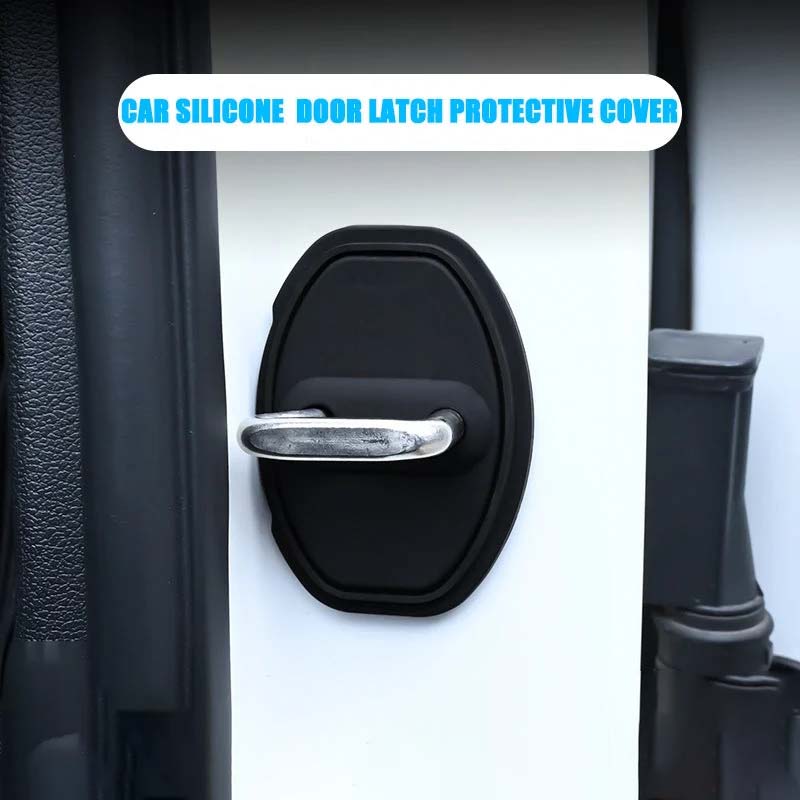 Car Silicone Door Lock Protective Cover (4PCS)