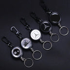 Retractable keychain with high load capacity