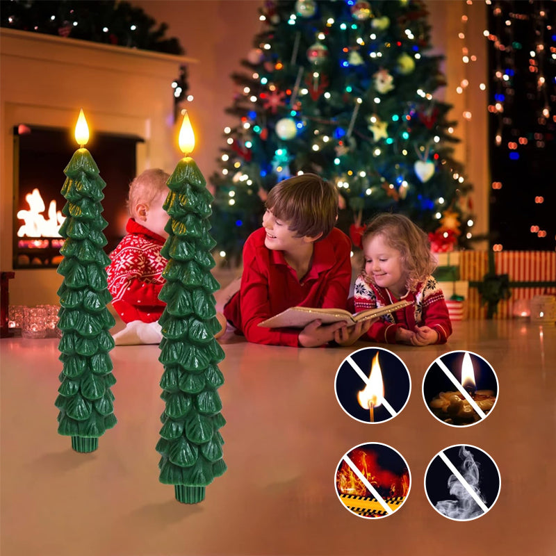 LED Christmas Tree Candles with Remote