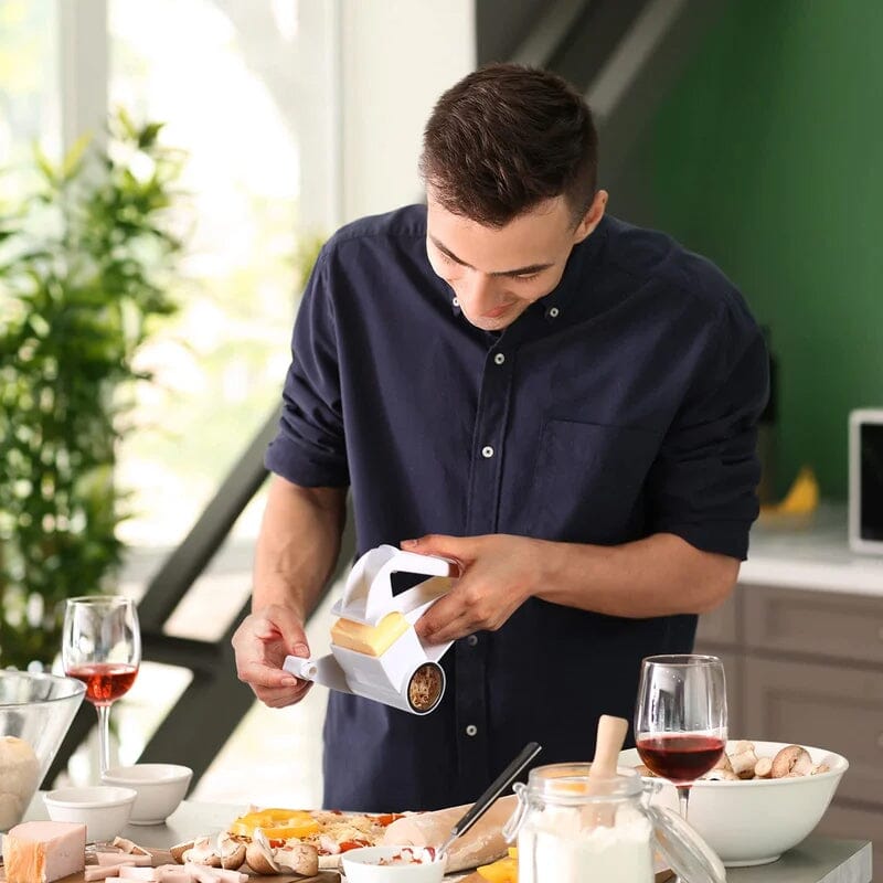 Manual Cutter Rotating Cheese Grater