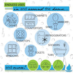 Eco-friendly cleaning stone