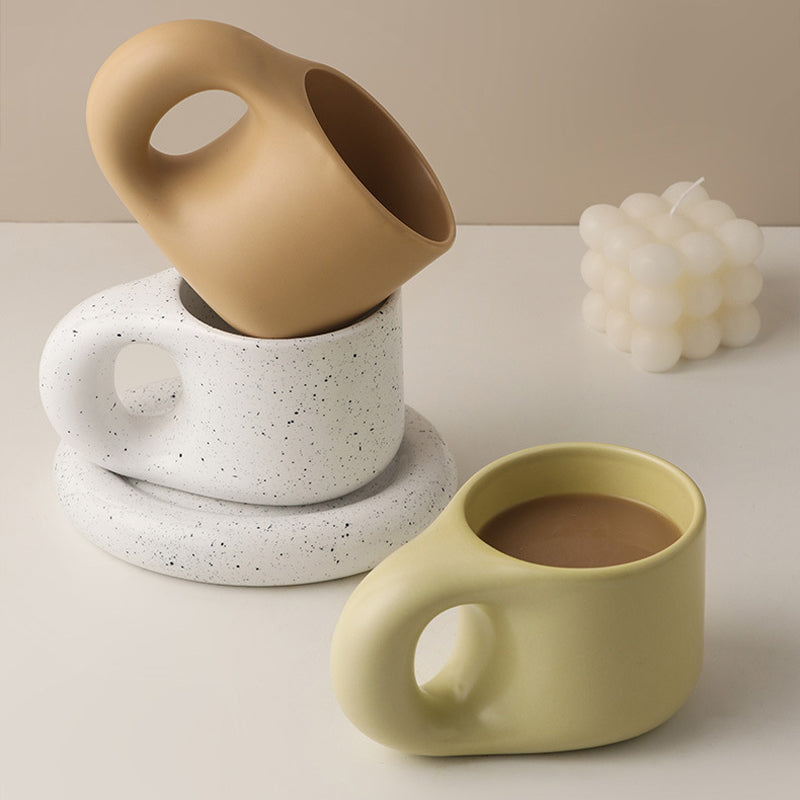 Nordic Minimalist Sweet Thick Mug