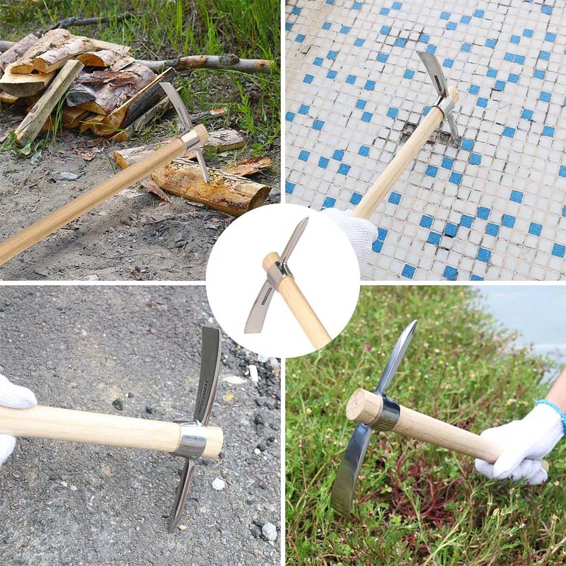 Stainless Steel Double-Headed Pickaxe